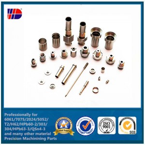 Nhà sản xuất ISO900 Chính xác gia công thép không gỉ cnc