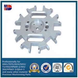 OEM nhôm gia công máy móc bộ phận máy CNC