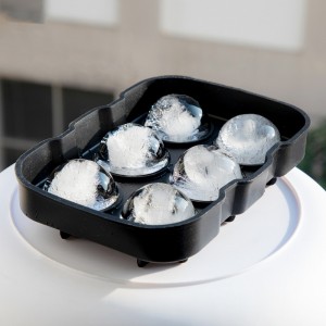 6 ngăn Silicon Ice Cube Ball Maker Khuôn Sphere Khuôn Đảng Khay tròn Thanh