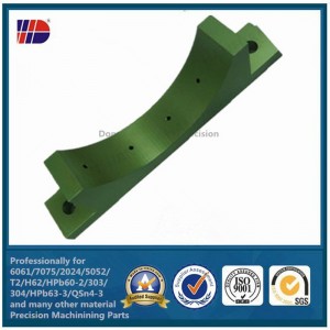 OEM màu Anodized nhôm6103 CNC Công nghệ gia công phụ tùng