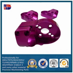 OEM màu Anodized nhôm6103 CNC Công nghệ gia công phụ tùng