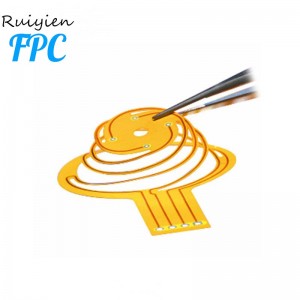 OEM Gold Finger Linh hoạt FPC Sản xuất FPC nhỏ Điều khiển từ xa phổ biến Cảm biến vân tay Bảng mạch in linh hoạt