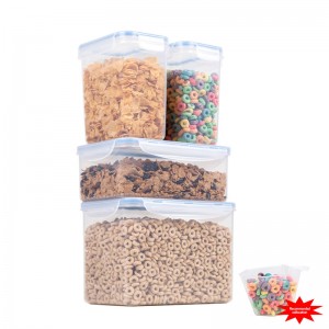 BPA Free Container lưu trữ thực phẩm lớn Nhà bếp kín khí tốt nhất Kho chứa thực phẩm số lượng lớn