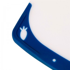 Bàn cắt bếp an toàn cho máy rửa chén không màu đen BPA có tay cầm (Bộ 3 miếng)