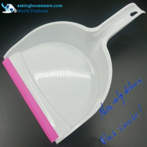 Chổi quét bụi Akbrand với chổi PVC Thiết kế hình dạng sóng tại Lối vào Dustpan