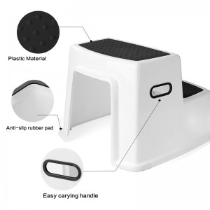 Phòng tắm cho trẻ mới biết đi ngồi xổm vệ sinh 2 bước với phân chống trượt