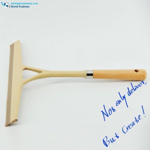 Akbrand Kích thước lớn cửa sổ Squeegee Beech Xử lý bằng gỗ
