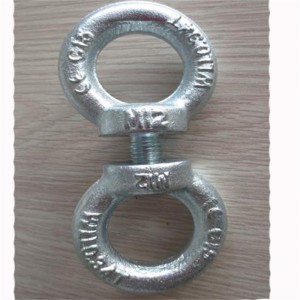 Trung Quốc Nhà cung cấp Phần cứng Giàn cường độ cao Phần cứng M24 Nâng thép DIN580 Eye Bolt