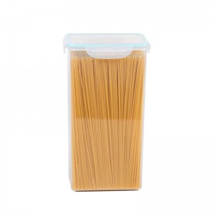 Hộp đựng thức ăn bằng nhựa trong suốt 2.6L có nắp đậy kín