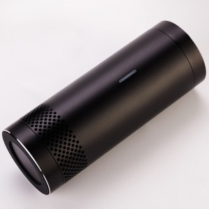 Máy lọc không khí trên xe hơi USB có chức năng phát hiện chất lượng không khí để loại bỏ khói / bụi / mùi vật nuôi / mùi hôi / vi khuẩn / máy lọc không khí formaldehyd