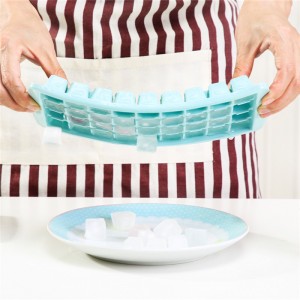 36 Khay vuông bằng đá silicon nhỏ có nắp đậy