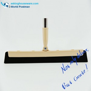 Akbrand 13 'Tầng Squeegee với Sponge Squeegee Đầu ống thép không gỉ dài