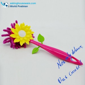 Akbrand Kitchen Dish Pot Cleaning Duster với trang trí hướng dương