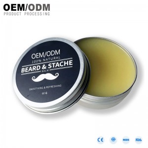 Nhãn hiệu riêng Hương thơm tự nhiên hữu cơ chăm sóc râu cho kem tăng trưởng râu Beard Balm