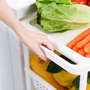 Kho bếp Light Duty 3 lớp Kệ lưu trữ nhựa