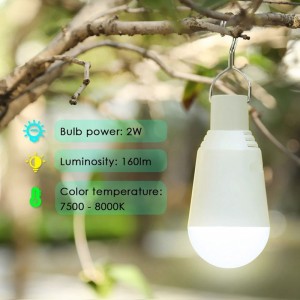 Bóng đèn LED năng lượng mặt trời