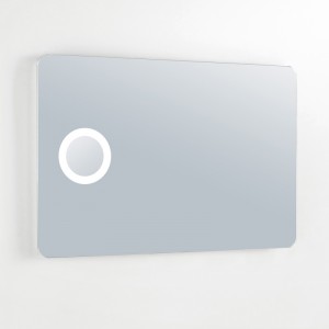 Gương phòng tắm có đèn LED chiếu sáng sang trọng của EU và Hoa Kỳ với Magnifying-ENE-AL-111