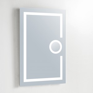 Gương chiếu hậu phòng tắm có đèn LED chiếu sáng sang trọng của EU và Hoa Kỳ-ENE-AL-110