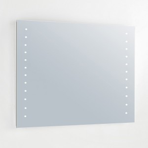 Gương phòng tắm sang trọng có đèn LED chiếu sáng EU và Hoa Kỳ-ENE-AL-107