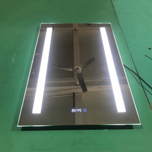 Gương phòng tắm sang trọng có đèn LED chiếu sáng EU và Hoa Kỳ-ENE-AL-102