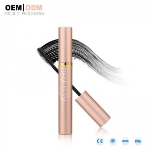 Oem nhãn riêng trang điểm mắt không thấm nước mascara hữu cơ 4d sợi mascara