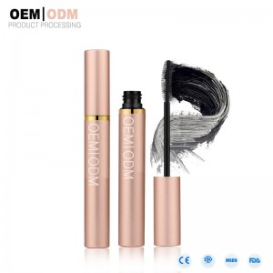 Oem nhãn riêng trang điểm mắt không thấm nước mascara hữu cơ 4d sợi mascara