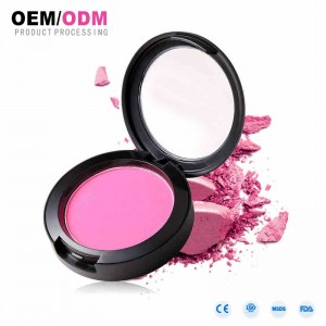OEM Face Makeup nhãn riêng lâu dài không thấm nước má hồng đơn màu mờ tông tông