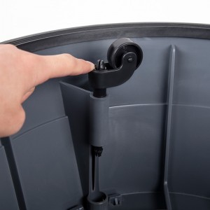 Vòng nhựa đơn có thể tháo rời Bước cho nhà, nhà bếp và phòng tắm