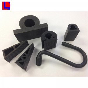 Chống thấm chịu nhiệt U T H F hình con dấu cao su cứng dẻo