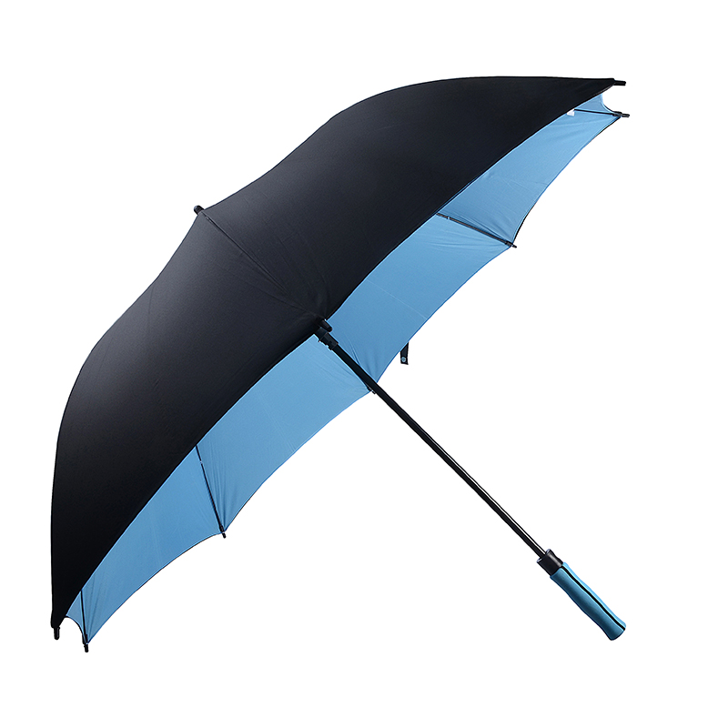 Đôi lớp chống gió mưa ổn định Logo in logo ô dù