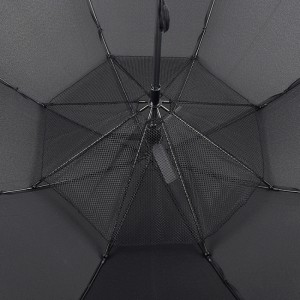 27inches Bảng điều khiển năng lượng mặt trời Quạt lớn Ô sạc USB Cổng mới Phát minh ô dù