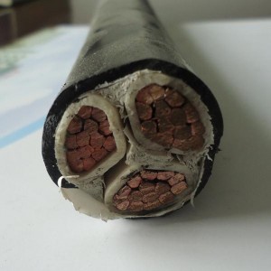 0,6 / 1kv 3 X 6 mm2 Dây cáp điện LV Dây dẫn cách điện Cu rắn / mắc kẹt