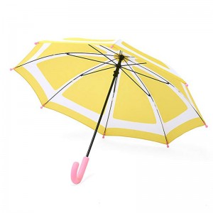 21inches Orange Fruit Umbrella Mẫu dễ thương Ô nhỏ Kích thước In tùy chỉnh Ô thẳng