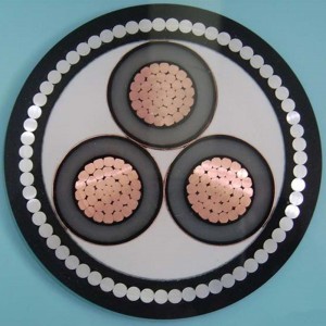 Cáp điện trung thế 1-35KV Xlpe Metal Shield SWA / STA MV Cáp trung thế