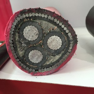 Sans 1339 XLPE Cáp bọc thép 3 lõi Swa cách điện 6 mm cho điện áp định mức 3,8 / 6,6 KV đến 19/33 KV