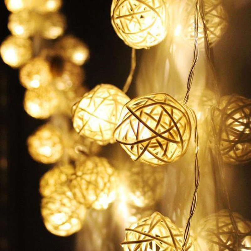 10 đèn LED dây 1,2M Câu chuyện cổ tích được trang bị ngoài trời Màu trắng ấm áp cho lễ hội Xmas trang trí tiệc cưới