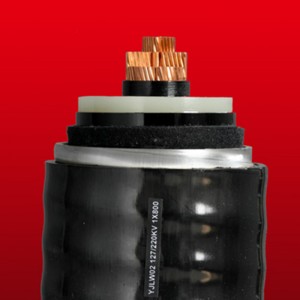 Cáp điện ngầm 132kv 230kv HV Cáp điện ngầm có vỏ kim loại GB 11017. IEC61840