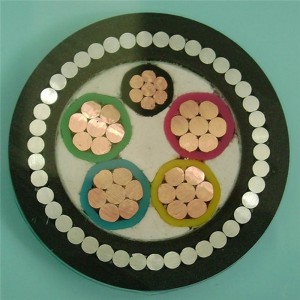 5 lõi đồng Xlpe Multi Core bọc thép chống cháy