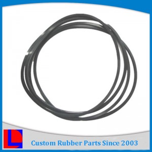 độ đàn hồi tốt tùy chỉnh làm máy giặt cao su phẳng màu vàng