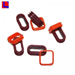 giá rẻ tùy chỉnh làm gioăng silicon / NBR / EPDM / CR / SBR màu đỏ