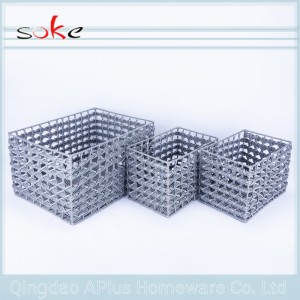 PE đan tay đan giỏ lưu trữ