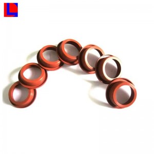 Tùy chỉnh gioăng cao su silicon màu đỏ cho ứng dụng điện tử