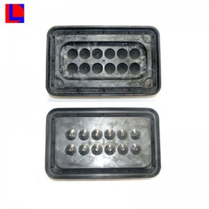 Tùy chỉnh gioăng cao su silicon màu đỏ cho ứng dụng điện tử