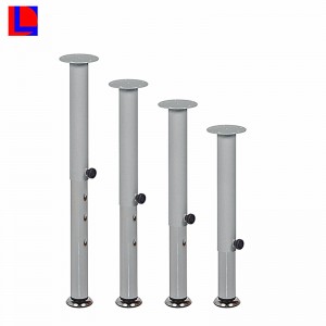 Dịch vụ OEM Trung Quốc giá rẻ bàn nhôm tròn / chân kính thiên văn vuông