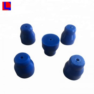 Nút cao su hình nón màu đỏ cho chai