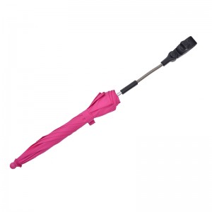 xe đẩy em bé màu hồng kẹp ô trong 14 inch