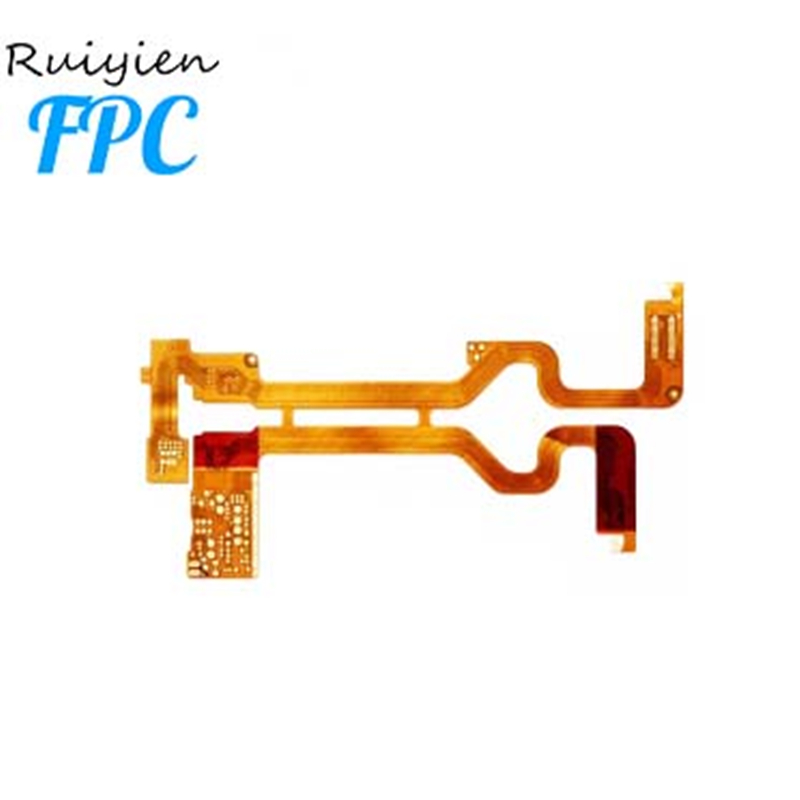 Cáp flex được bảo vệ giá thấp Mẫu miễn phí Màn hình cảm ứng Fpc Các nhà sản xuất 4 lớp FPC PCB 1.0MM Pitch FPC / FFC Flex Board