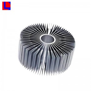 Sản phẩm mới chất lượng cao đùn nhôm tản nhiệt hồ sơ