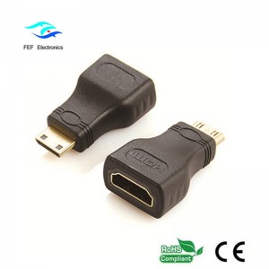 Bộ chuyển đổi HDMI từ nữ sang mini HDMI được mạ vàng / niken Mã: FEF-H-022