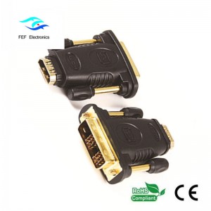 Bộ chuyển đổi vàng / niken chuyển đổi từ nam sang HDMI sang vàng (24 + 1) Mã số: FEF-HD-005